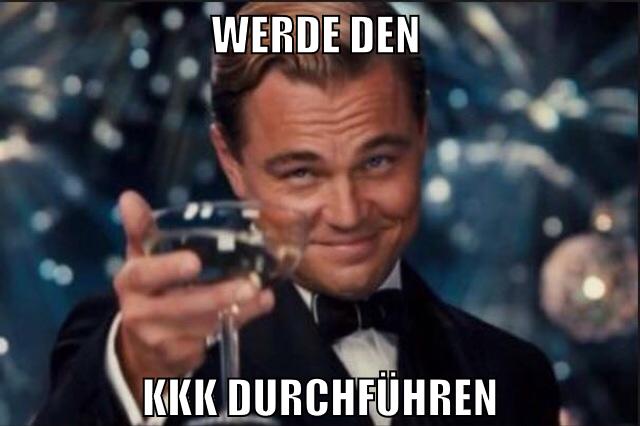 Werde den kkk durchführen