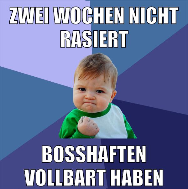 zwei wochen nicht rasiert bosshaften vollbart haben
