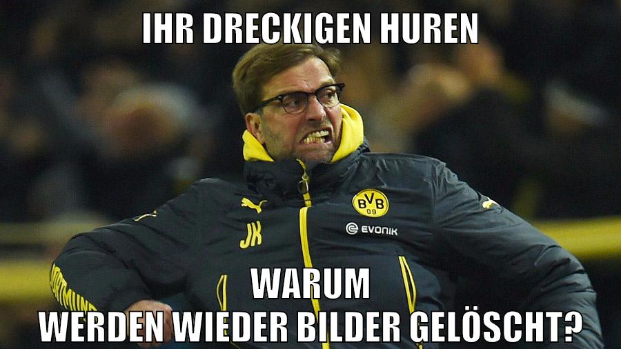 ihr dreckigen huren warum werden wieder bilder gelöscht?