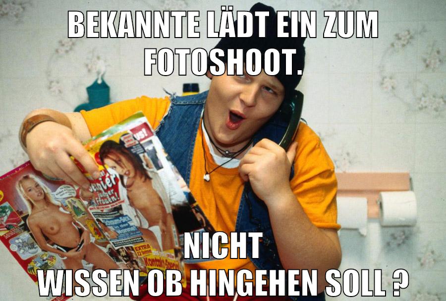 Bekannte lädt ein zum fotoshoot. nicht wissen ob hingehen soll ?