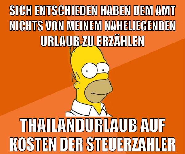 sich entschieden haben dem amt nichts von meinem naheliegenden urlaub zu erzählen thailandurlaub auf kosten der steuerzahler