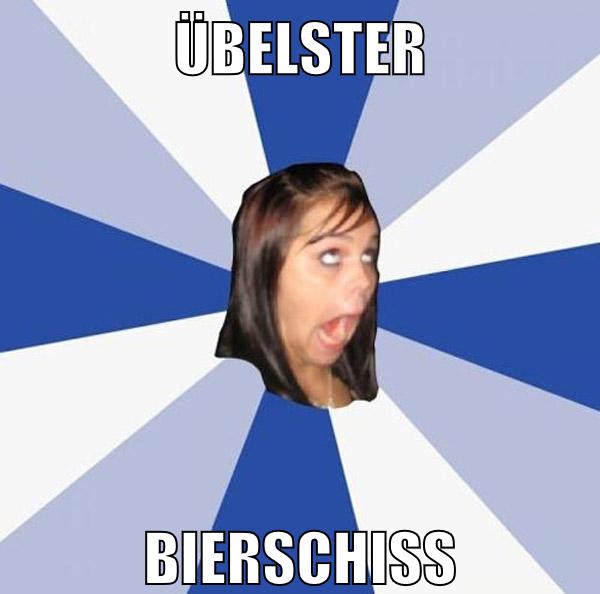 Übelster bierschiss