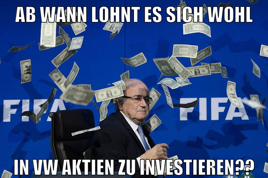 ab wann lohnt es sich wohl in vw aktien zu investieren??