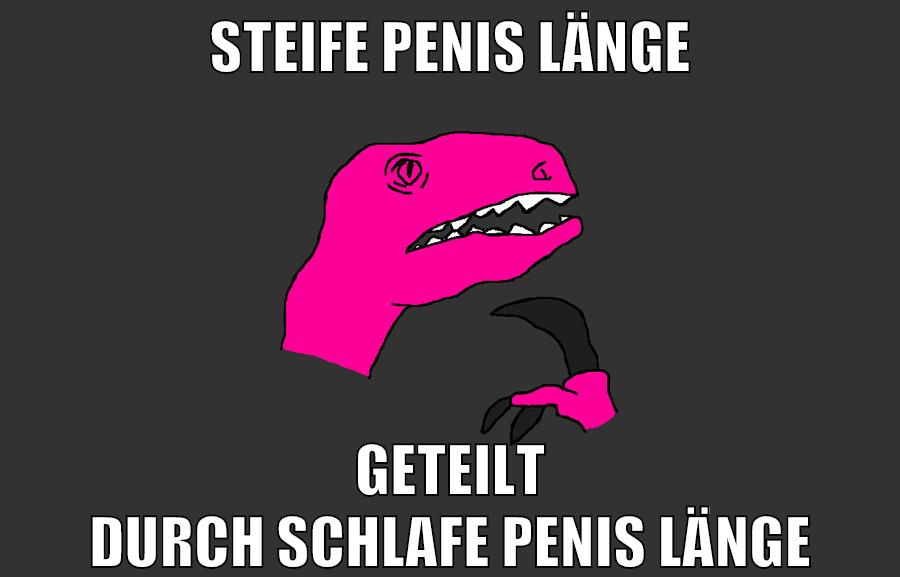 steife Penis länge geteilt durch schlafe Penis länge