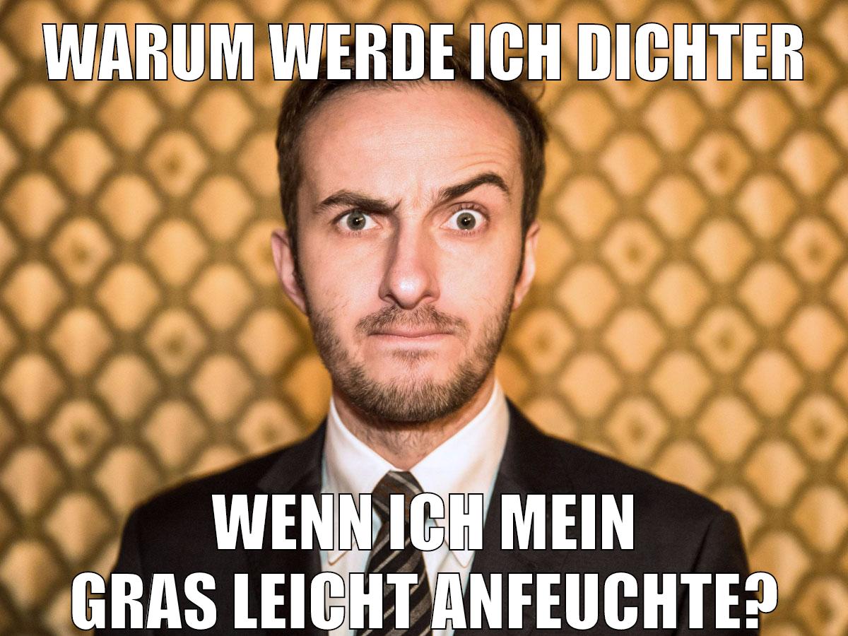 Warum werde ich dichter wenn ich mein Gras leicht anfeuchte?
