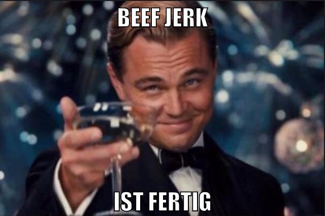 beef jerk ist fertig