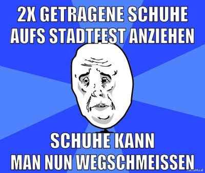 2x getragene schuhe aufs stadtfest anziehen schuhe kann man nun wegschmeissen