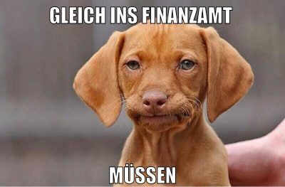 gleich ins Finanzamt müssen