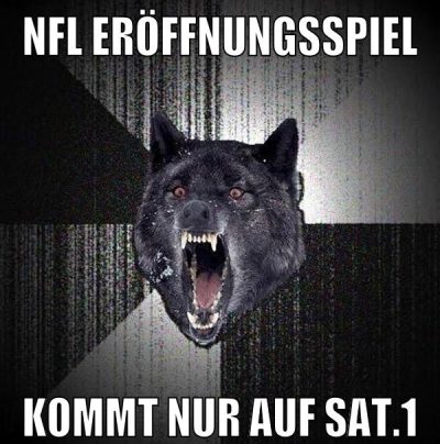 NFL ERÖFFNUNGSSPIEL KOMMT NUR AUF SAT.1