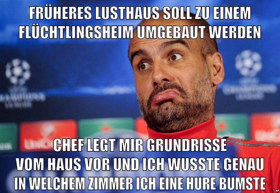 früheres lusthaus soll zu einem flüchtlingsheim umgebaut werden chef legt mir grundrisse vom haus vor und ich wusste genau in welchem zimmer ich eine hure bumste