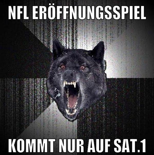 NFL ERÖFFNUNGSSPIEL KOMMT NUR AUF SAT.1