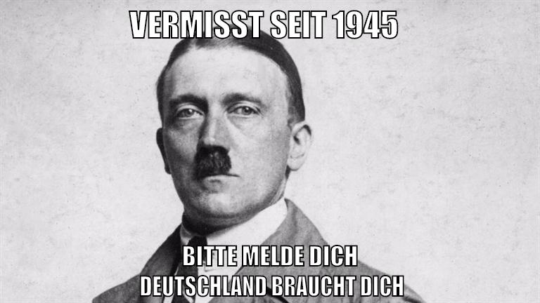 Vermisst seit 1945 Bitte melde dich                             Deutschland braucht dich