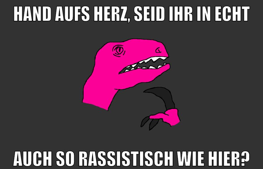 HAND AUFS HERZ, SEID IHR IN ECHt AUCH SO RASSISTISCH WIE HIER?