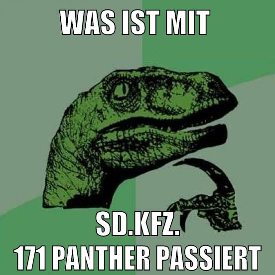 was ist mit Sd.Kfz. 171 Panther passiert