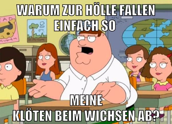 Warum zur hölle fallen einfach so Meine Klöten beim Wichsen ab?
