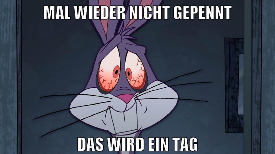 mal wieder nicht gepennt das wird ein tag