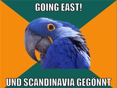going East! und Scandinavia gegönnt