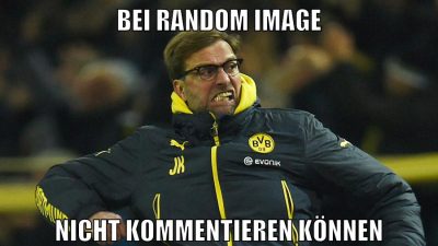 bei random image nicht kommentieren können
