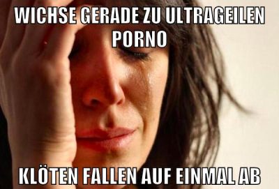 Wichse gerade zu ultrageilen Porno Klöten fallen auf einmal ab