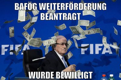 Bafög weiterförderung beantragt wurde bewilligt