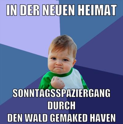 in der neuen heimat sonntagsspaziergang durch den wald gemaked haven