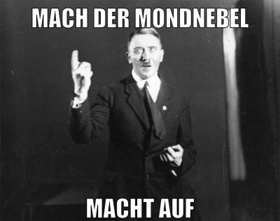 Mach der mondnebel macht auf