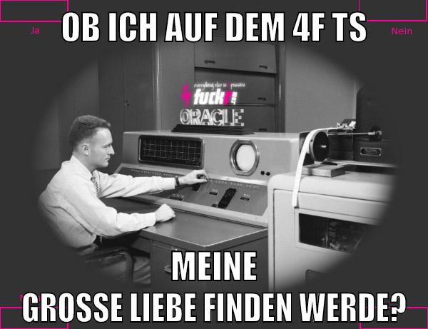 ob ich auf dem 4f ts meine große liebe finden werde?