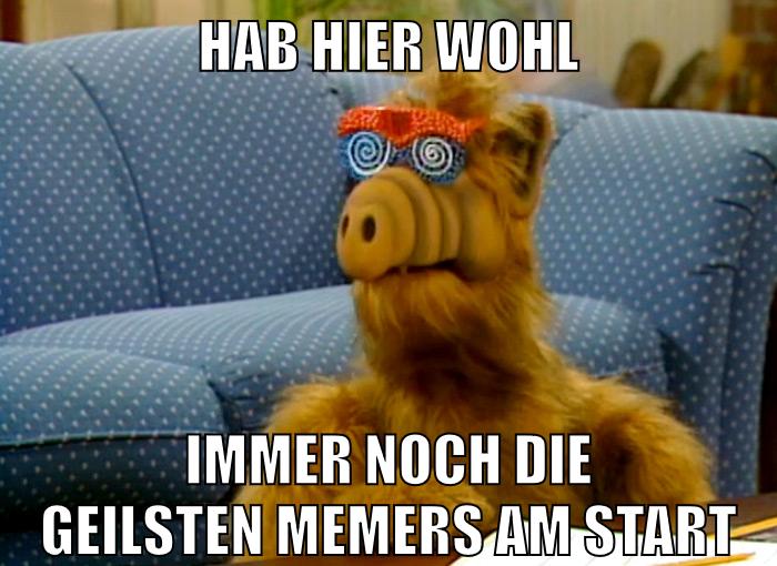 hab hier wohl immer noch die geilsten memers am start