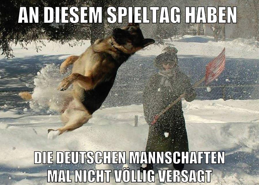 an diesem spieltag haben die deutschen mannschaften mal nicht völlig versagt