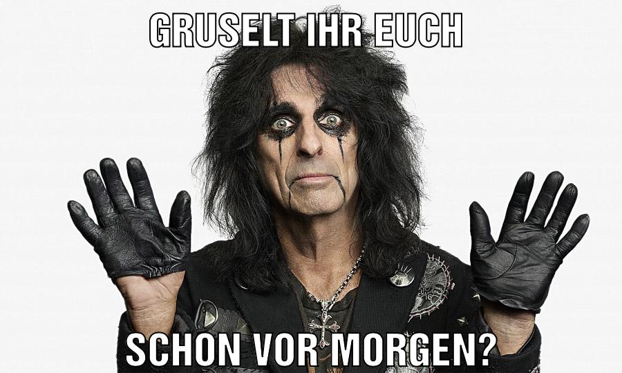 Gruselt ihr euch Schon vor morgen?