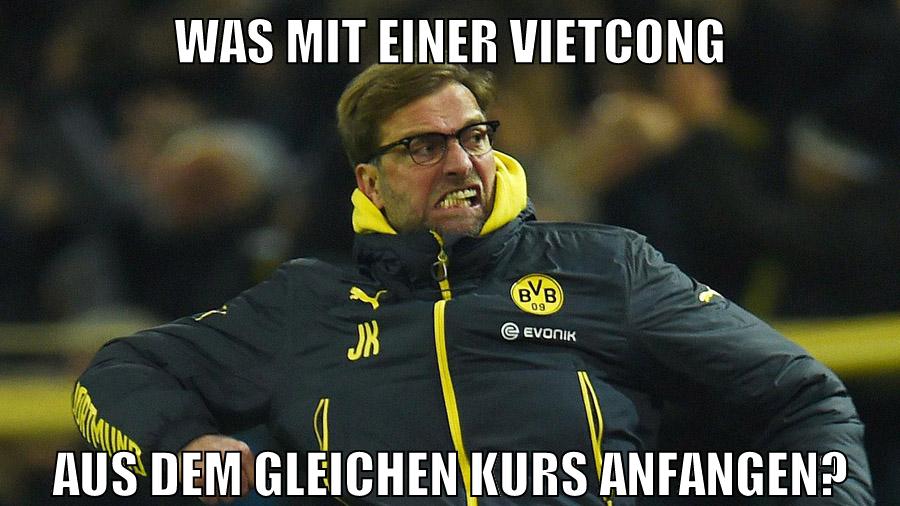 was mit einer vietcong aus dem gleichen kurs anfangen?