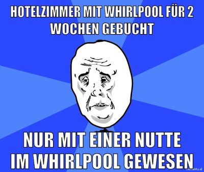 hotelzimmer mit whirlpool für 2 wochen gebucht nur mit einer nutte im whirlpool gewesen