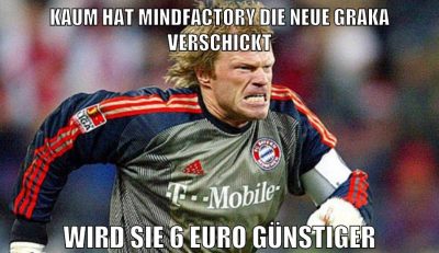 kaum hat mindfactory die neue graka verschickt wird sie 6 euro günstiger