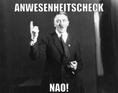 anwesenheitscheck nao!