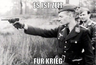 ES IST ZEIT FÜR KRIEG