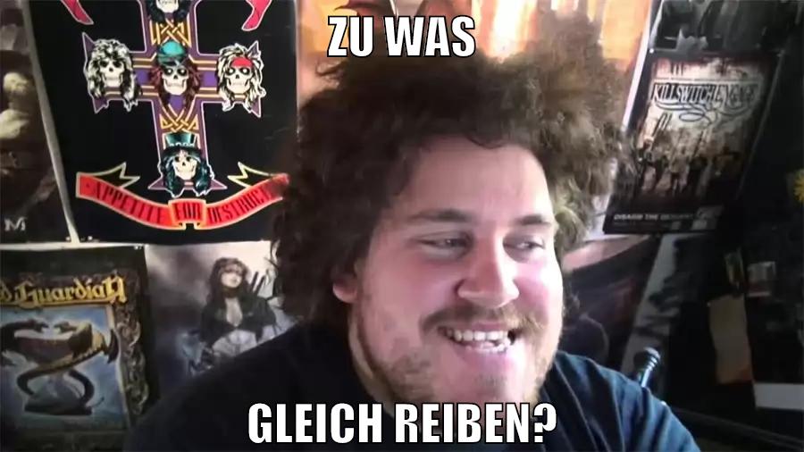 zu was gleich reiben?