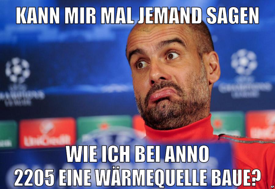 kann mir mal jemand sagen wie ich bei anno 2205 eine wärmequelle baue?