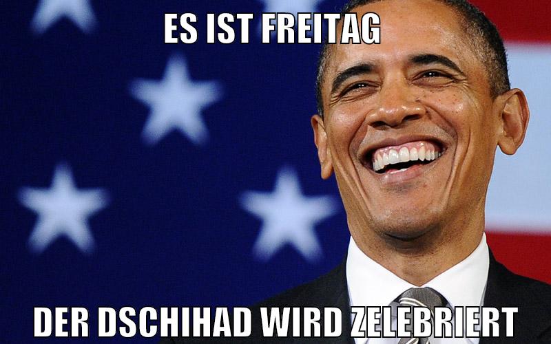 Es ist Freitag Der Dschihad wird zelebriert