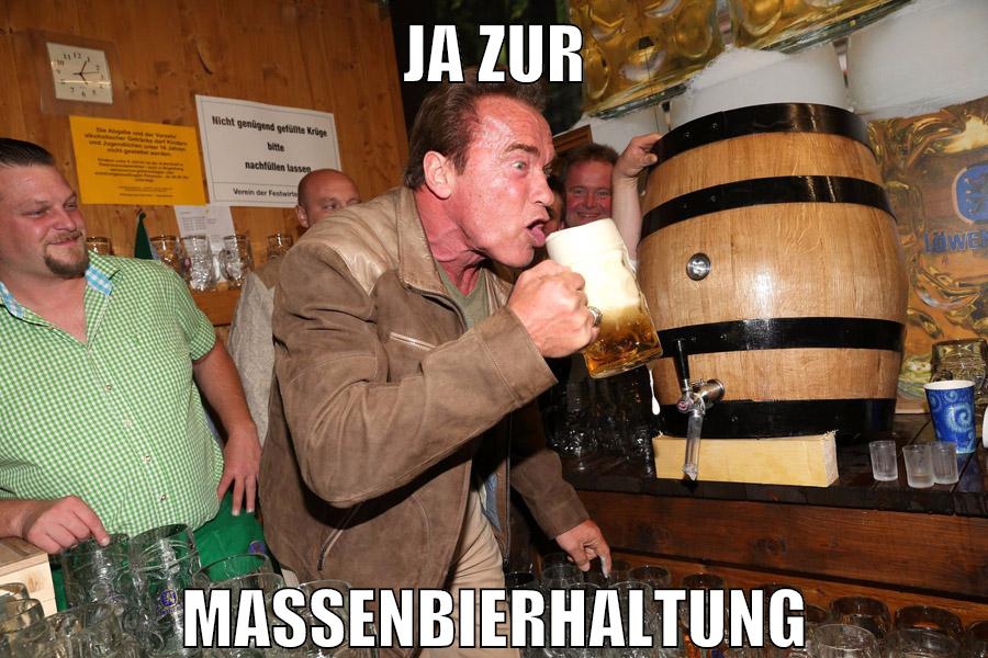 JA ZUR MASSENBIERHALTUNG