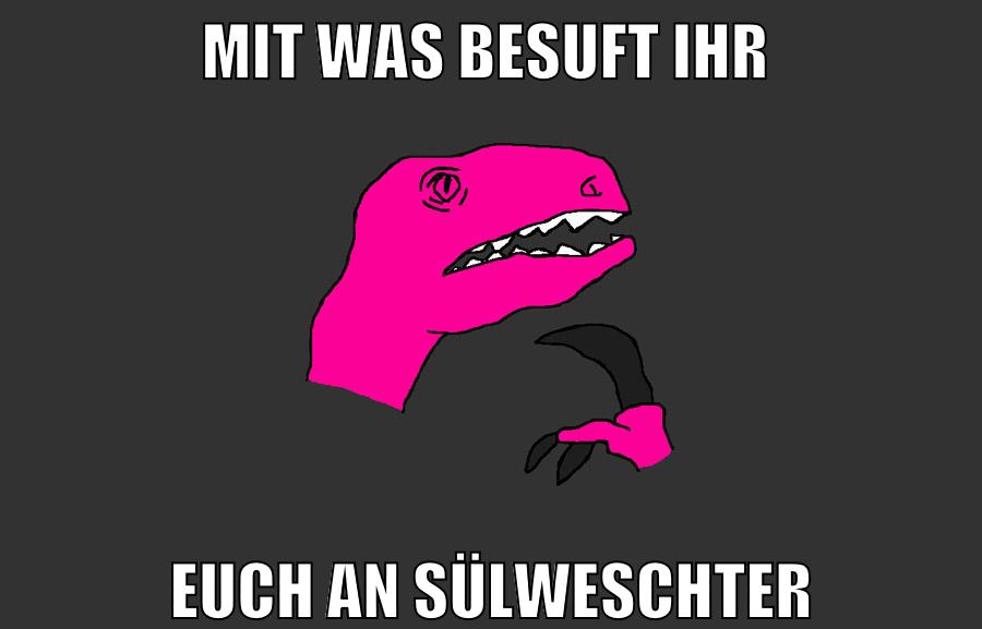 Mit was besuft ihr euch an sülweschter