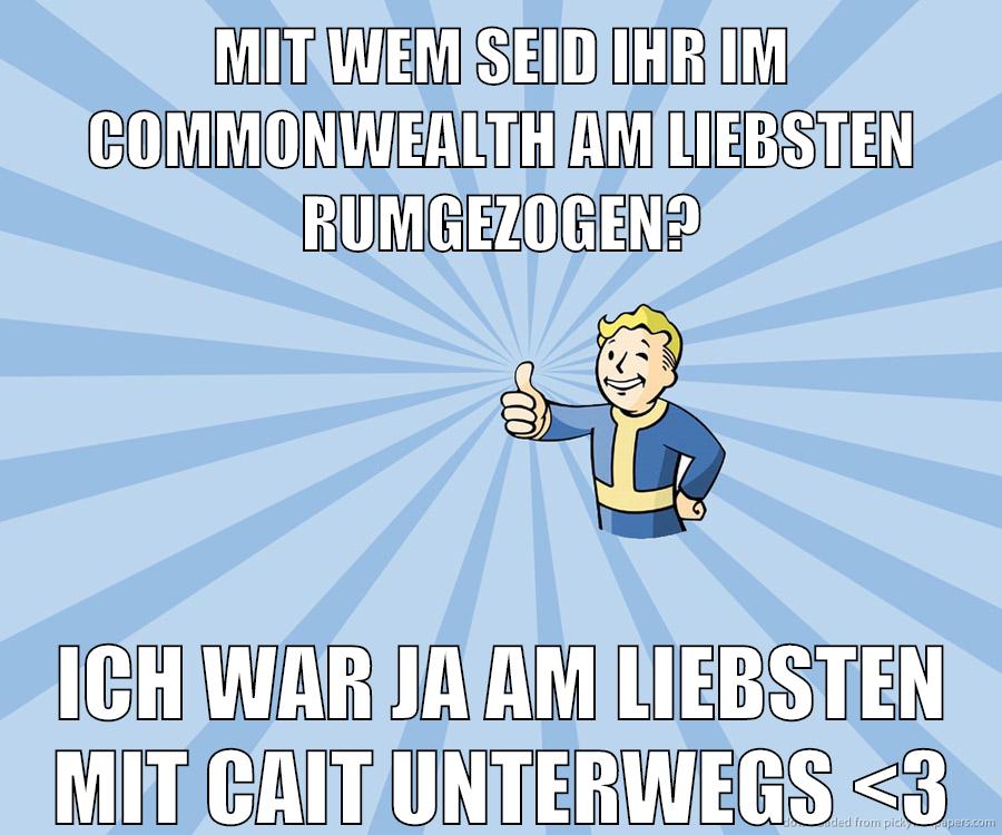 mit wem seid ihr im commonwealth am liebsten rumgezogen? ich war ja am liebsten mit cait unterwegs <3