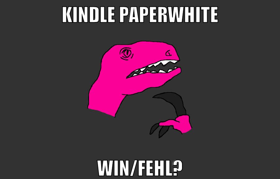 Kindle Paperwhite Win/Fehl?