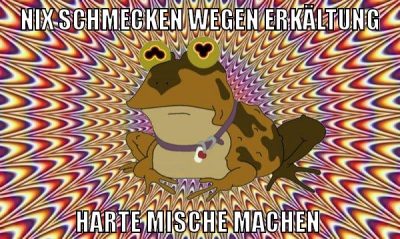 nix schmecken wegen erkältung harte mische machen