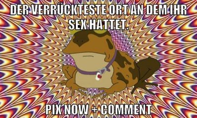 Wo hattet ihr schon sex