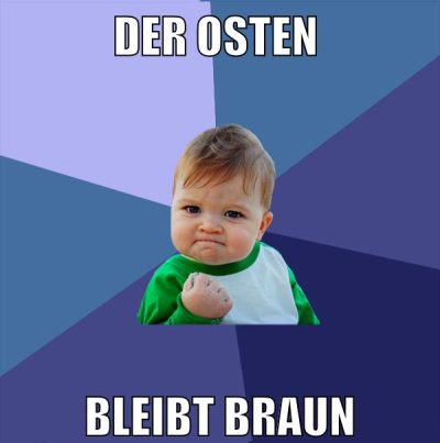 der osten bleibt braun