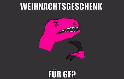 weihnachtsgeschenk für gf?