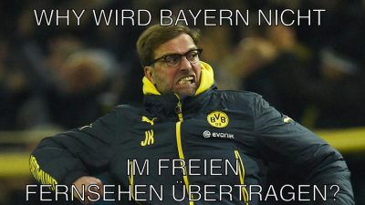 Why wird Bayern nicht Im Freien Fernsehen übertragen?