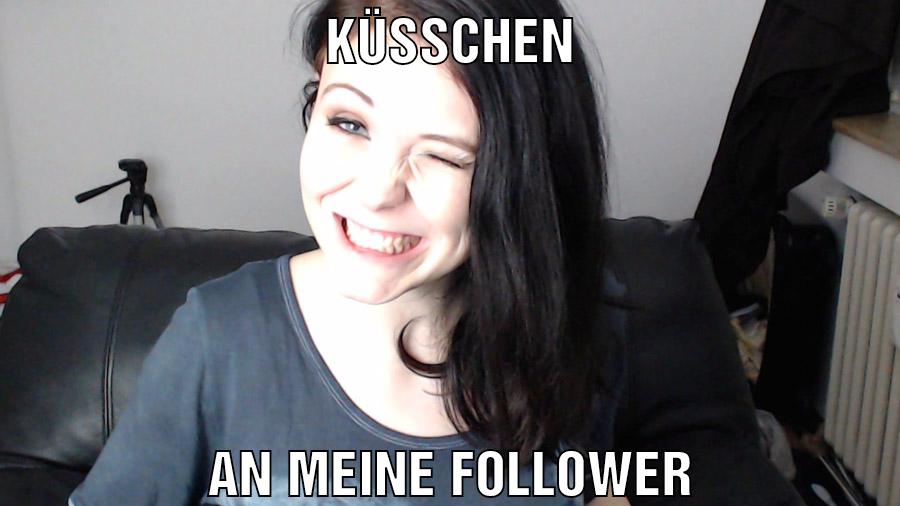 Küsschen An meine follower