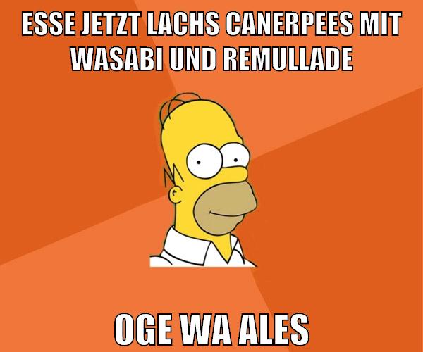 esse jetzt lachs canerpees mit wasabi und remullade oge wa ales