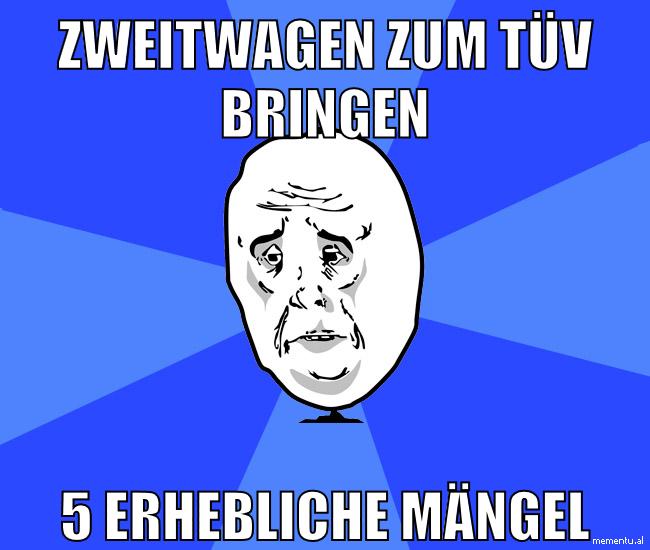 ZWEITWAGEN ZUM TÜV BRINGEN 5 ERHEBLICHE MÄNGEL